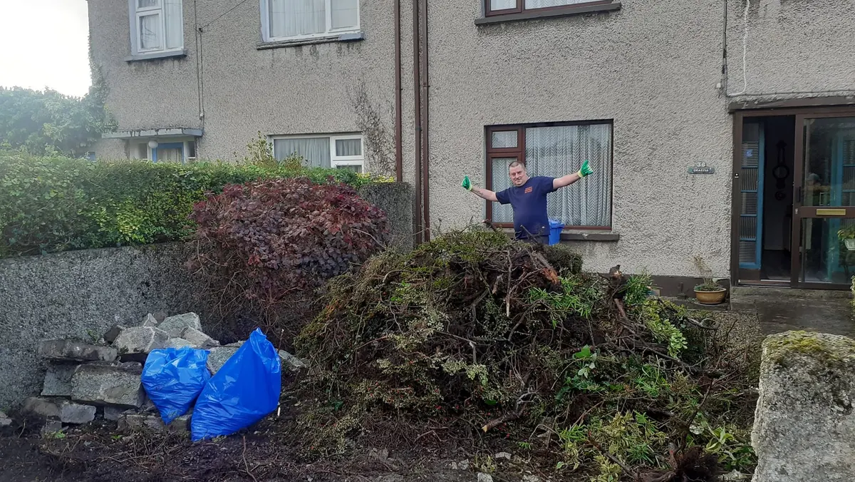 Garden clearance job