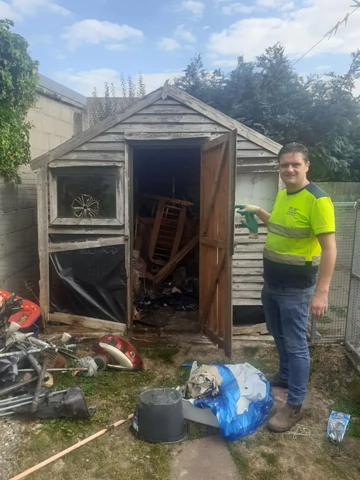 Shed clearance job
